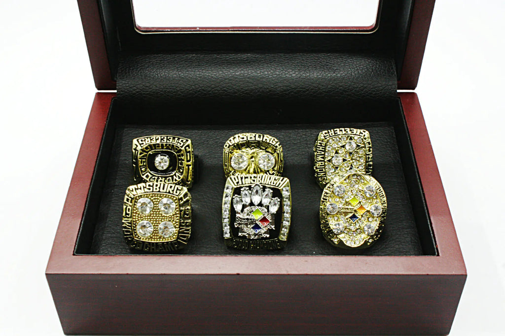 Pittsburgh Steelers Super Bowl Championship Ring Set