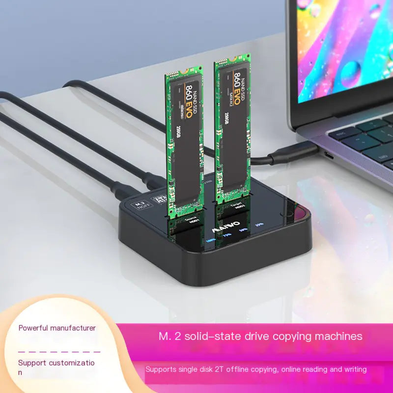 KSY K3016 M.2 NVMe/SATA SSD Docking Station